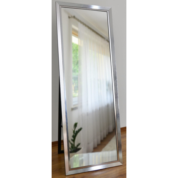 Oglindă de podea pentru dressing, în ramă din lemn - 5201 - culoarea ramei la alegere