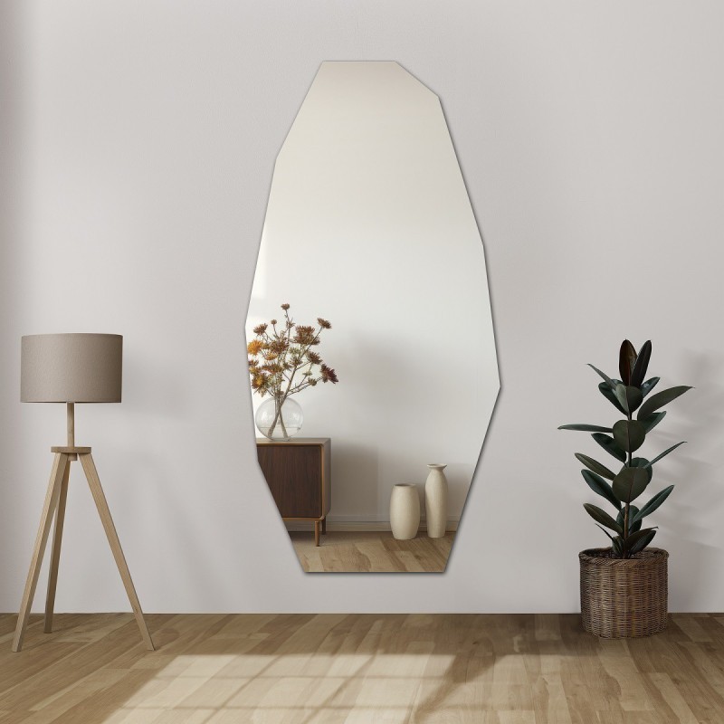 Oglindă decorativă cu formă organică ascuțită - PIRYT