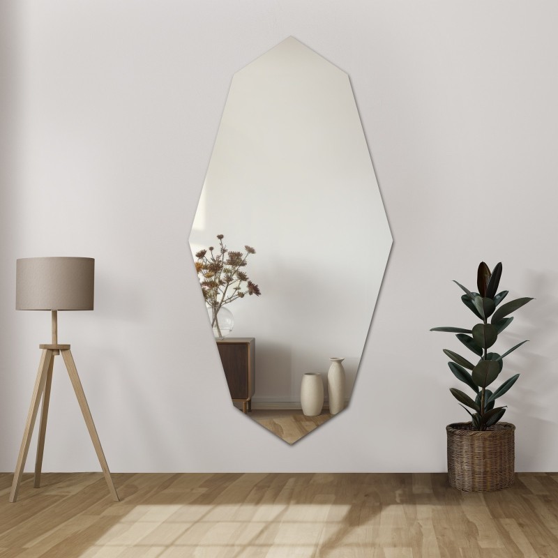 Oglindă decorativă cu formă organică ascuțită - RIOLIT