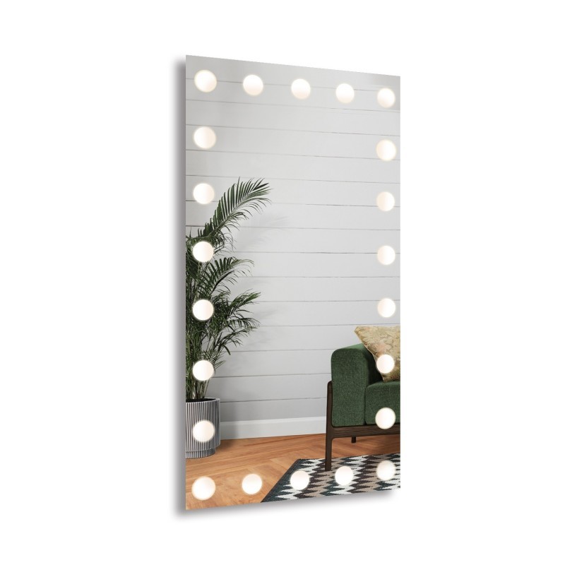 Oglindă dreptunghiulară cu iluminare - TEKSAS LED