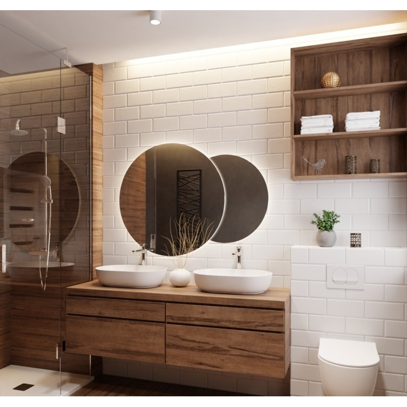Set de oglinzi de baie cu iluminare - UNIVERSE LED II