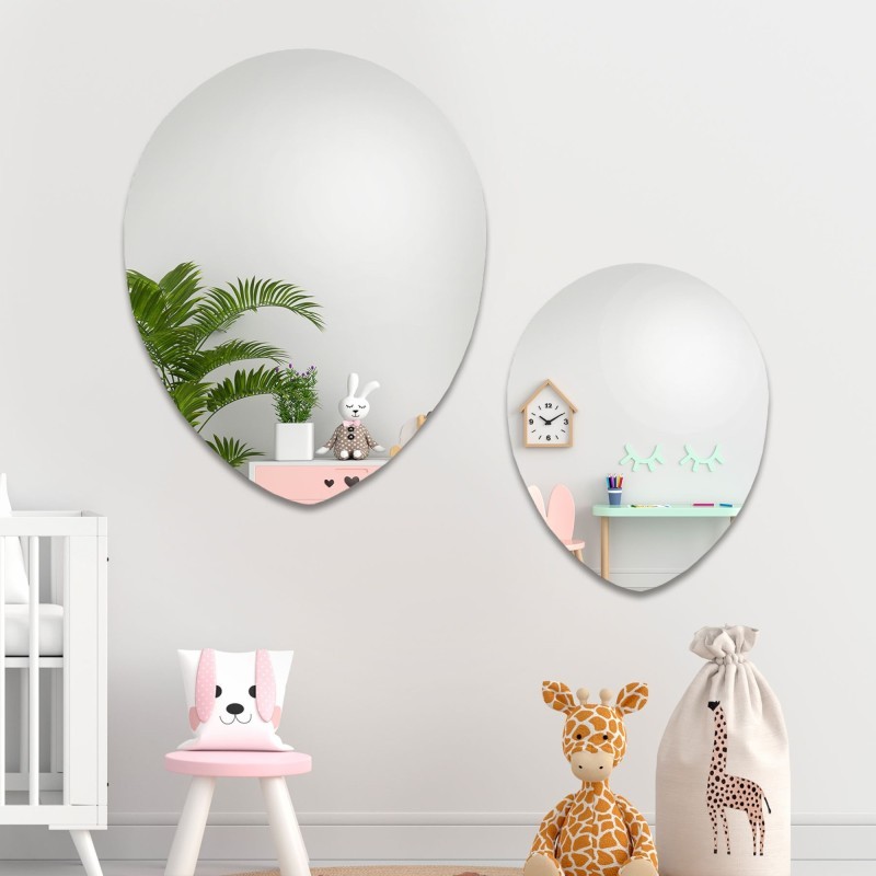 Set de oglinzi decorative pentru camera copiilor - BALOANE