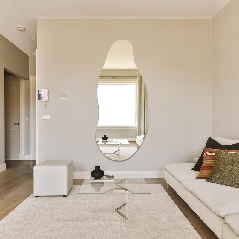 Oglindă decorativă cu o formă organică - BARYT