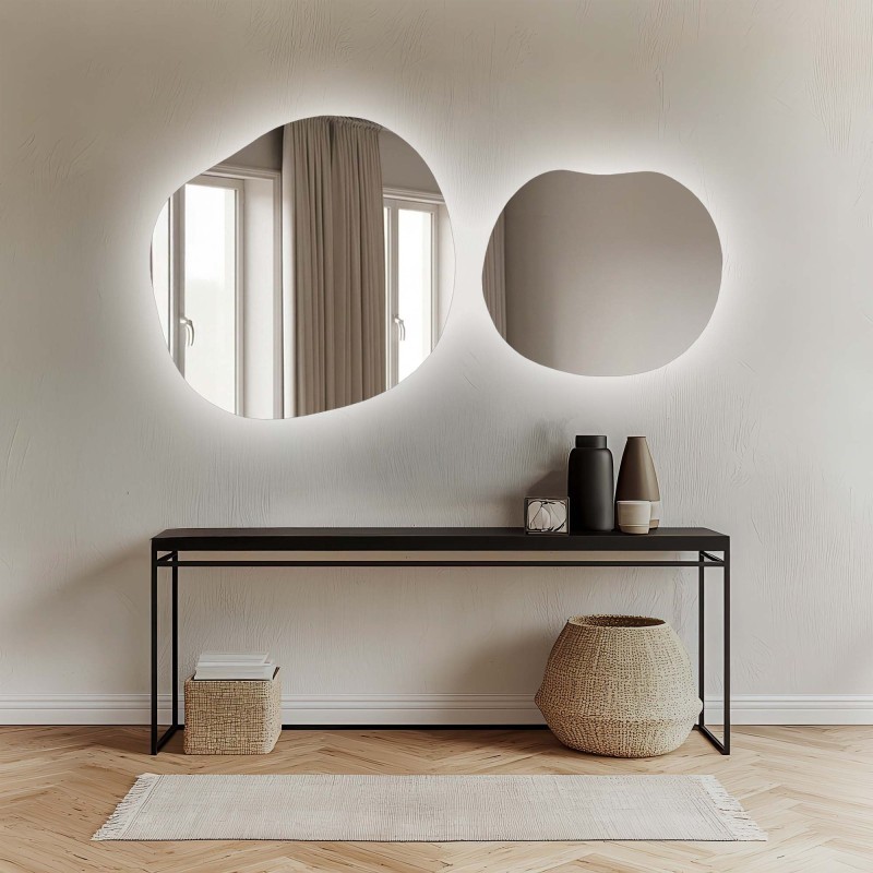 Set de oglinzi organice cu iluminare - SODALIT LED