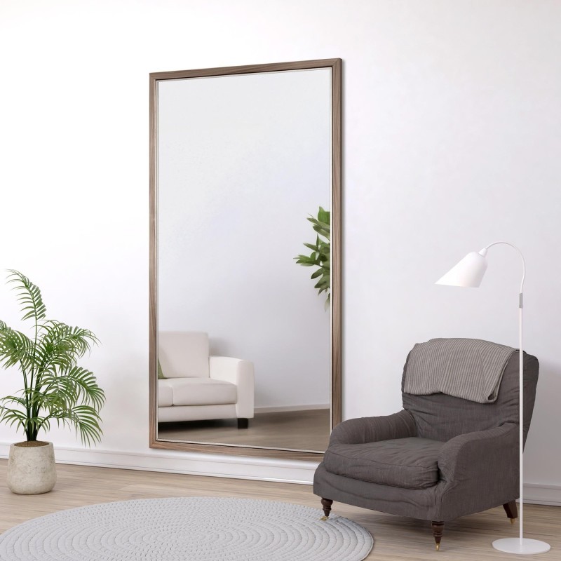 Oglindă în ramă decorativă delicată din lemn - 2801 - culoarea ramei la alegere