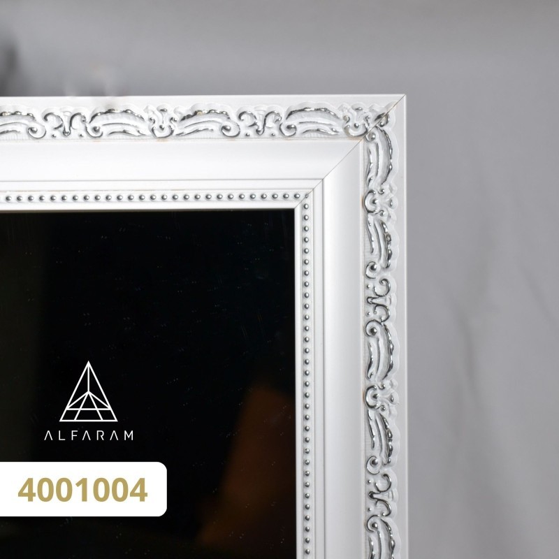 Oglindă de podea în ramă decorativă din lemn - 4001 - culoarea ramei la alegere