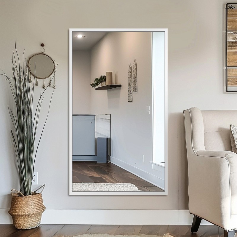Oglindă cu ramă din lemn – 4008 – culoarea ramei la alegere