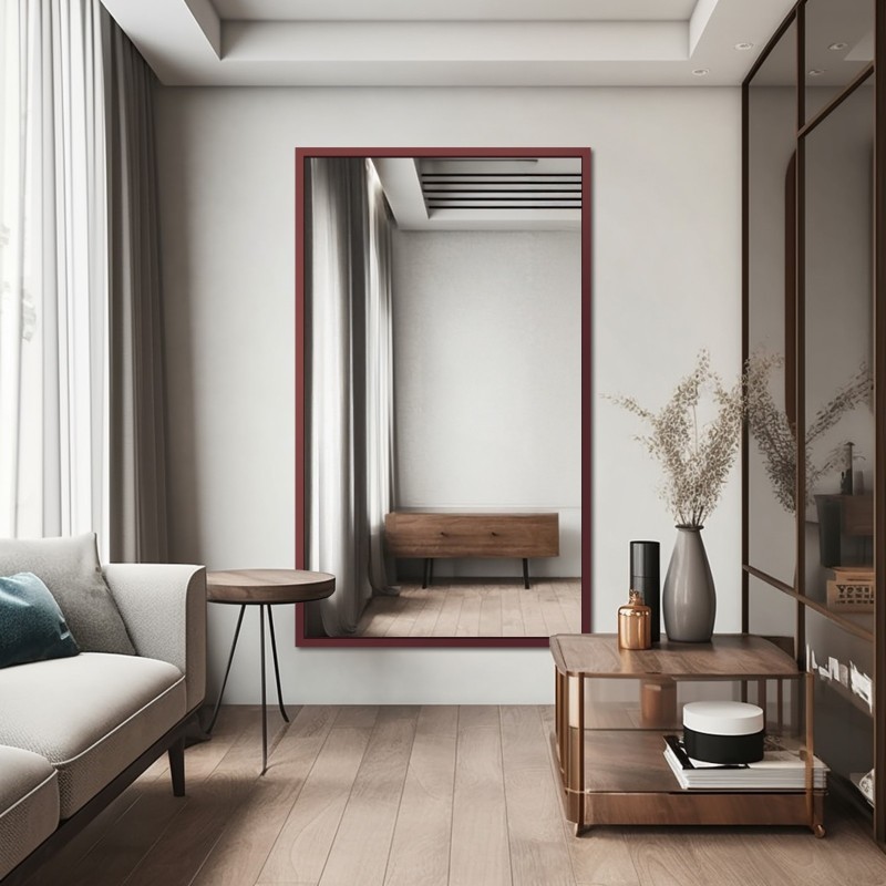 Oglindă cu ramă din lemn – 4008 – culoarea ramei la alegere