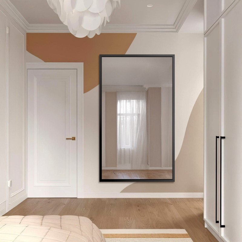 Oglindă cu ramă din lemn – 4008 – culoarea ramei la alegere