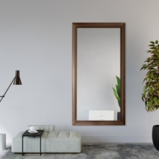 Oglindă cu ramă modernă și elegantă - 4201 - culoarea ramei la alegere