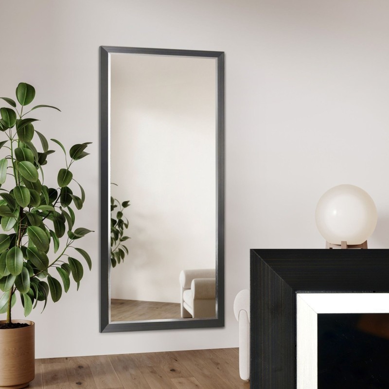 Oglindă cu ramă elegantă din bronz și argint - 5201002
