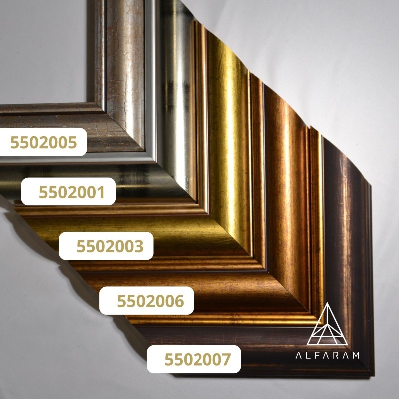 Oglindă în ramă decorativă - 5502 - culoarea ramei la alegere