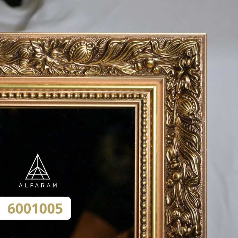 Oglindă cu ramă ornamentală bogată - 6001 - culoarea ramei la alegere