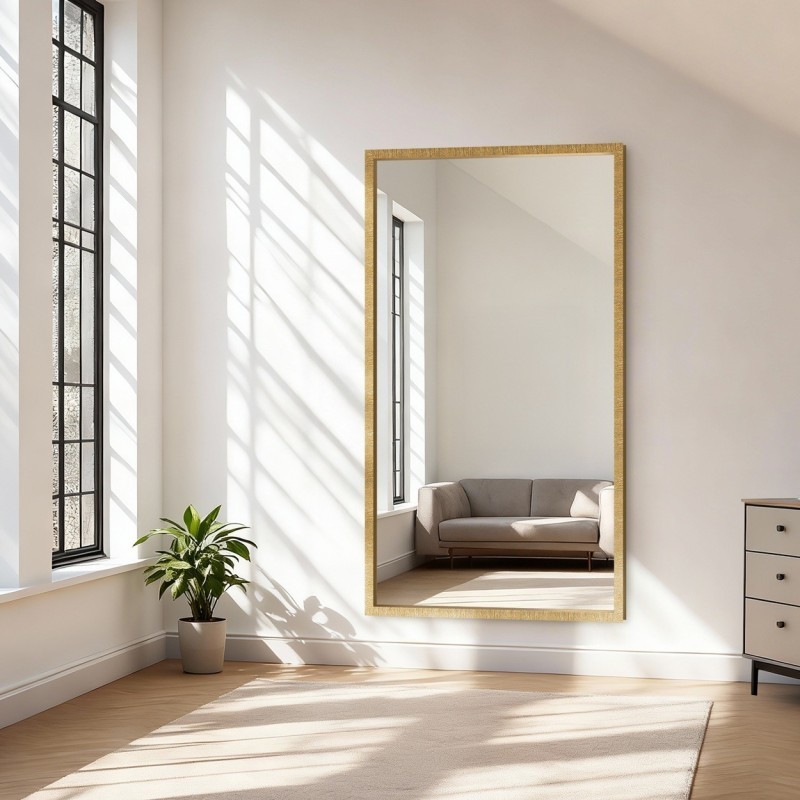 Oglindă în ramă de lemn – 7008 – culoarea ramei la alegere