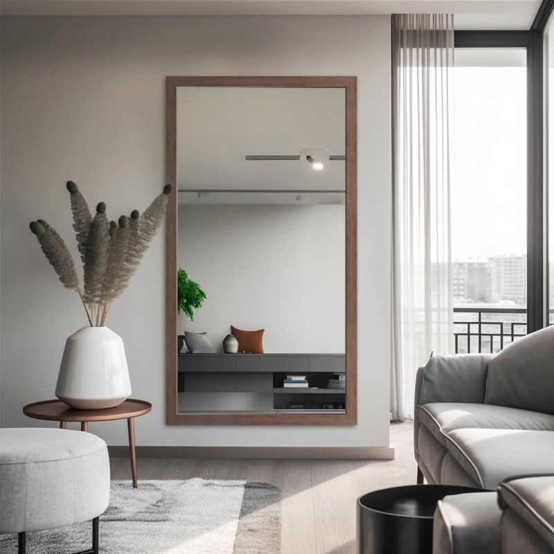 Oglindă în ramă de lemn – 8503 – culoarea ramei la alegere