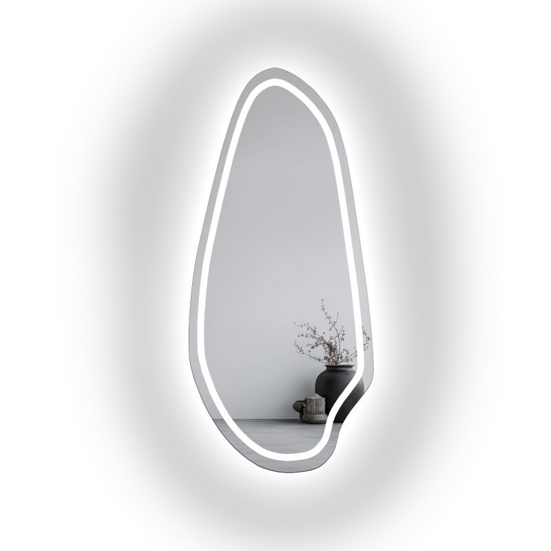 Oglindă organică cu iluminare - JASPIS LED II