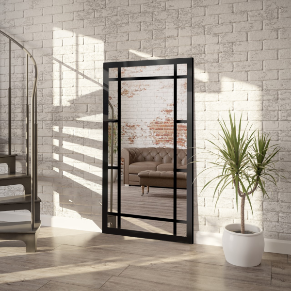 Oglindă de mansardă cu muntins - SET - culoare ramă la alegere