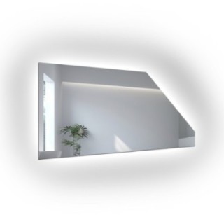 Oglindă de mansardă cu iluminare LED - TO DIMENSION - IZERA LED