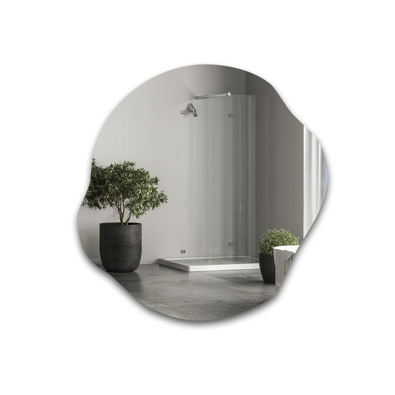 Oglindă decorativă cu o formă organică - CYRKON