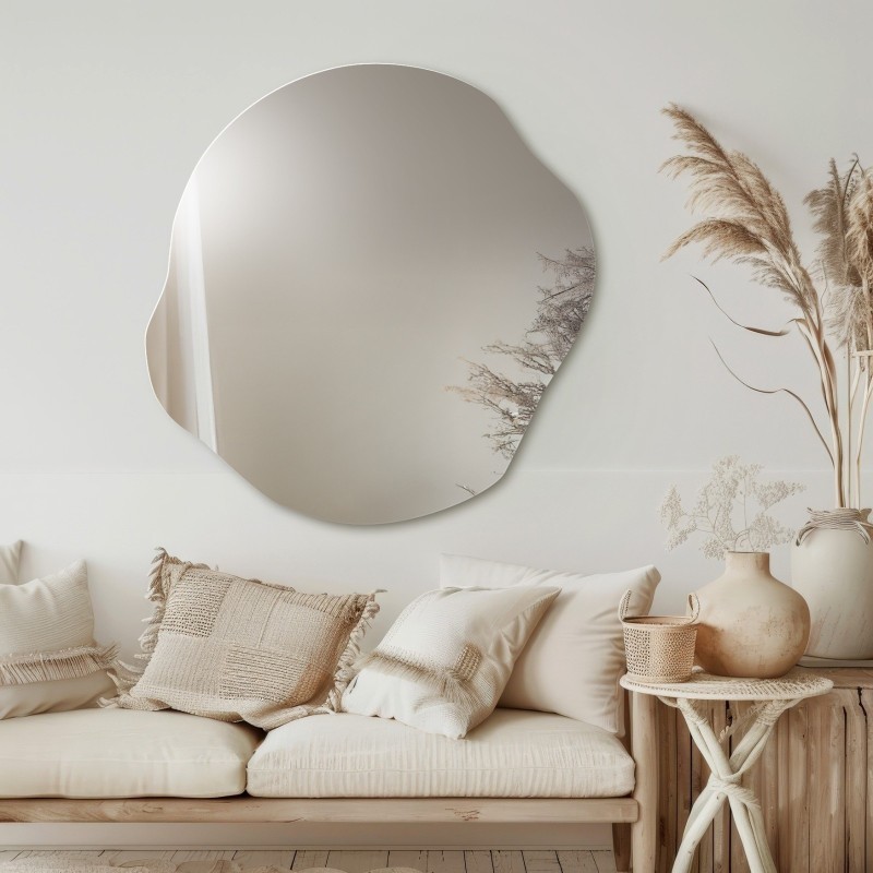 Oglindă decorativă cu o formă organică - CYRKON