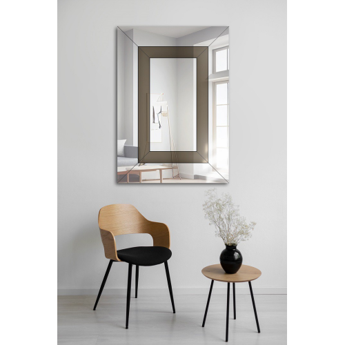 Oglindă decorativă în două tonuri - INES