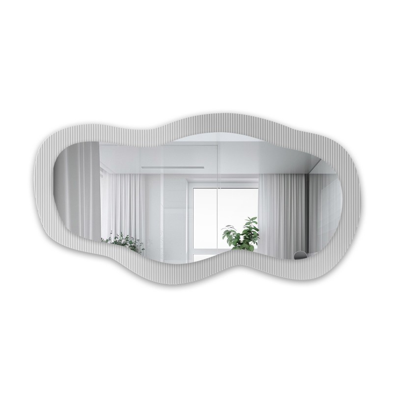 Oglindă decorativă pe sticlă ornamentală Estriado - LUXORA GLASORI