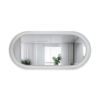 Oglindă decorativă ovală pe sticlă ornamentală Master Point - LUXORA ORNATE