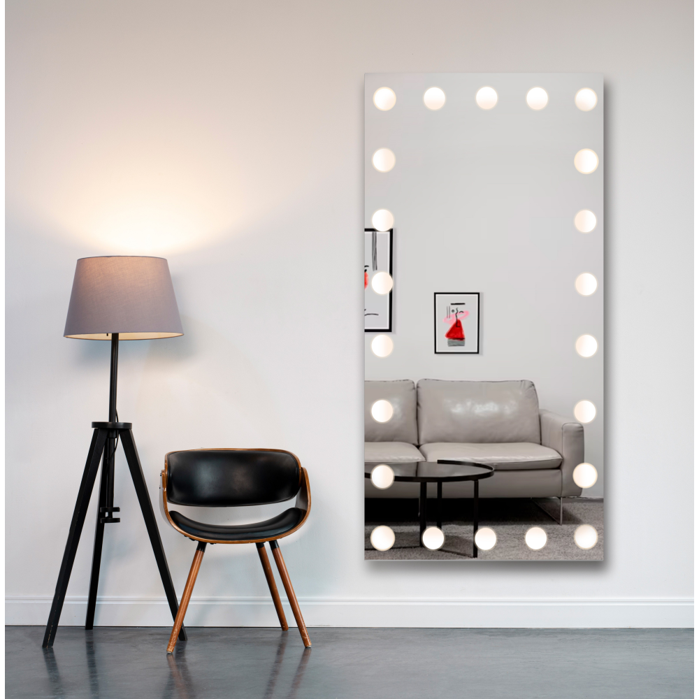 Oglindă dreptunghiulară cu iluminare - TEKSAS LED Oglindă dreptunghiulară cu iluminare - TEKSAS LED