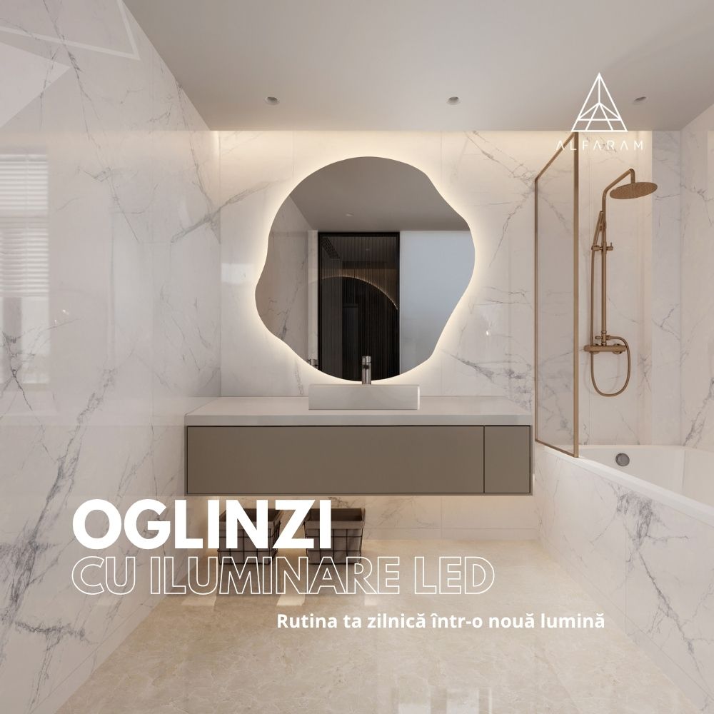 Oglinzi cu iluminare LED